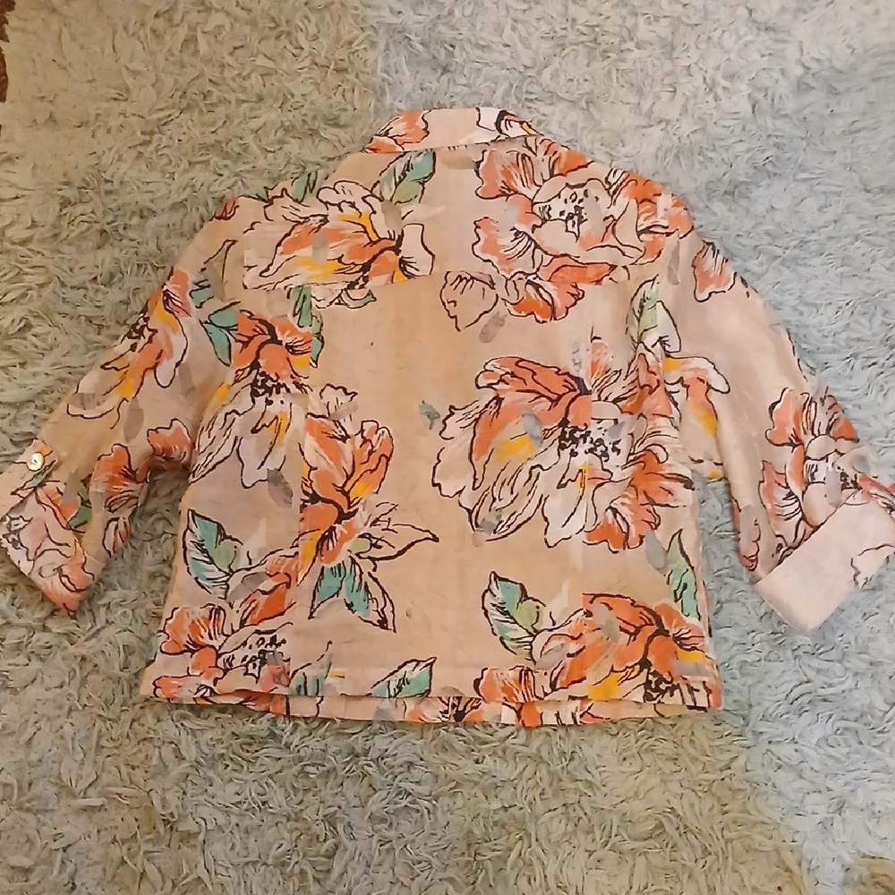 Ruby Rd. Multicolor Floral Jacket - Picture 8 of 10